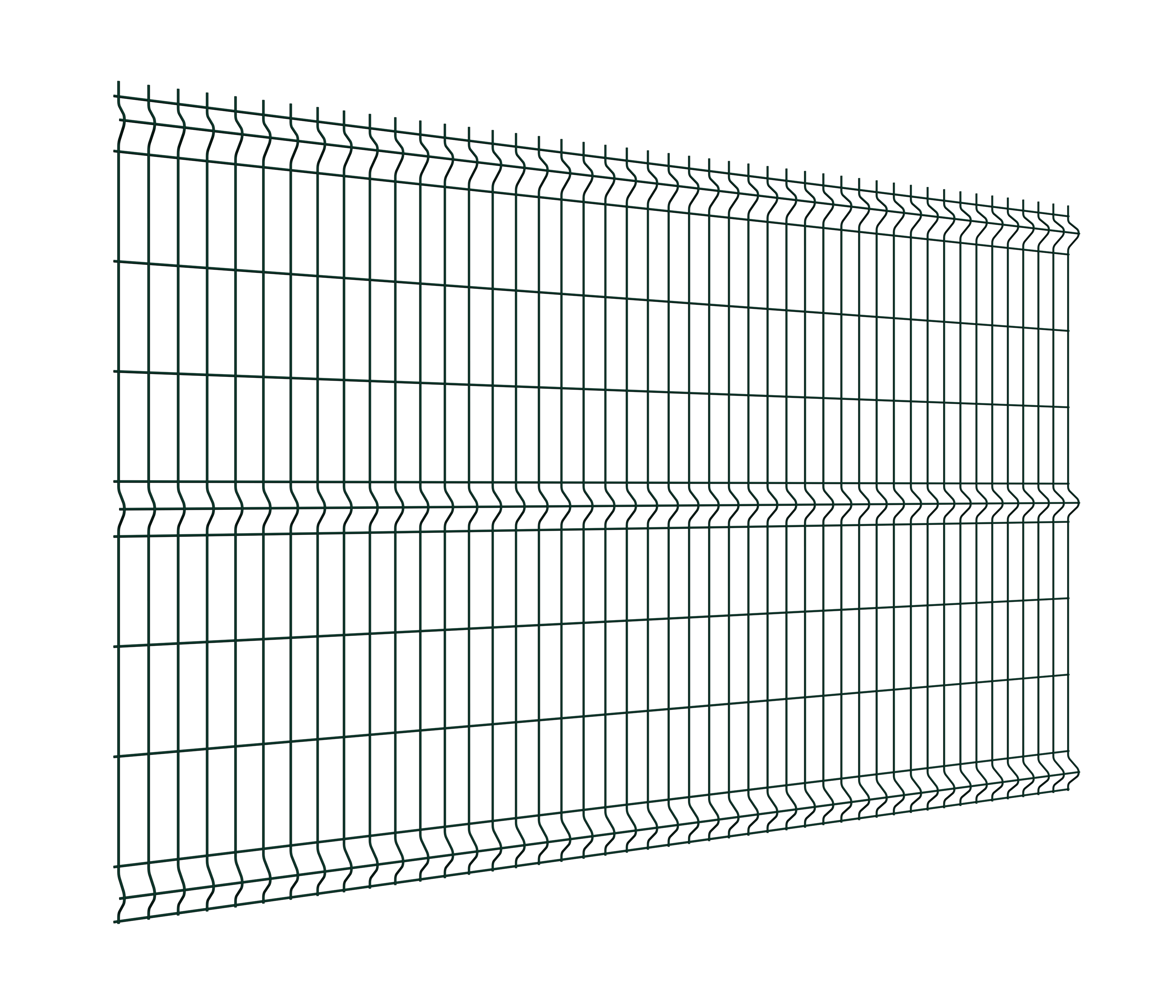 Панель Profi 1,53х2,5 RAL 6005 Grand Line