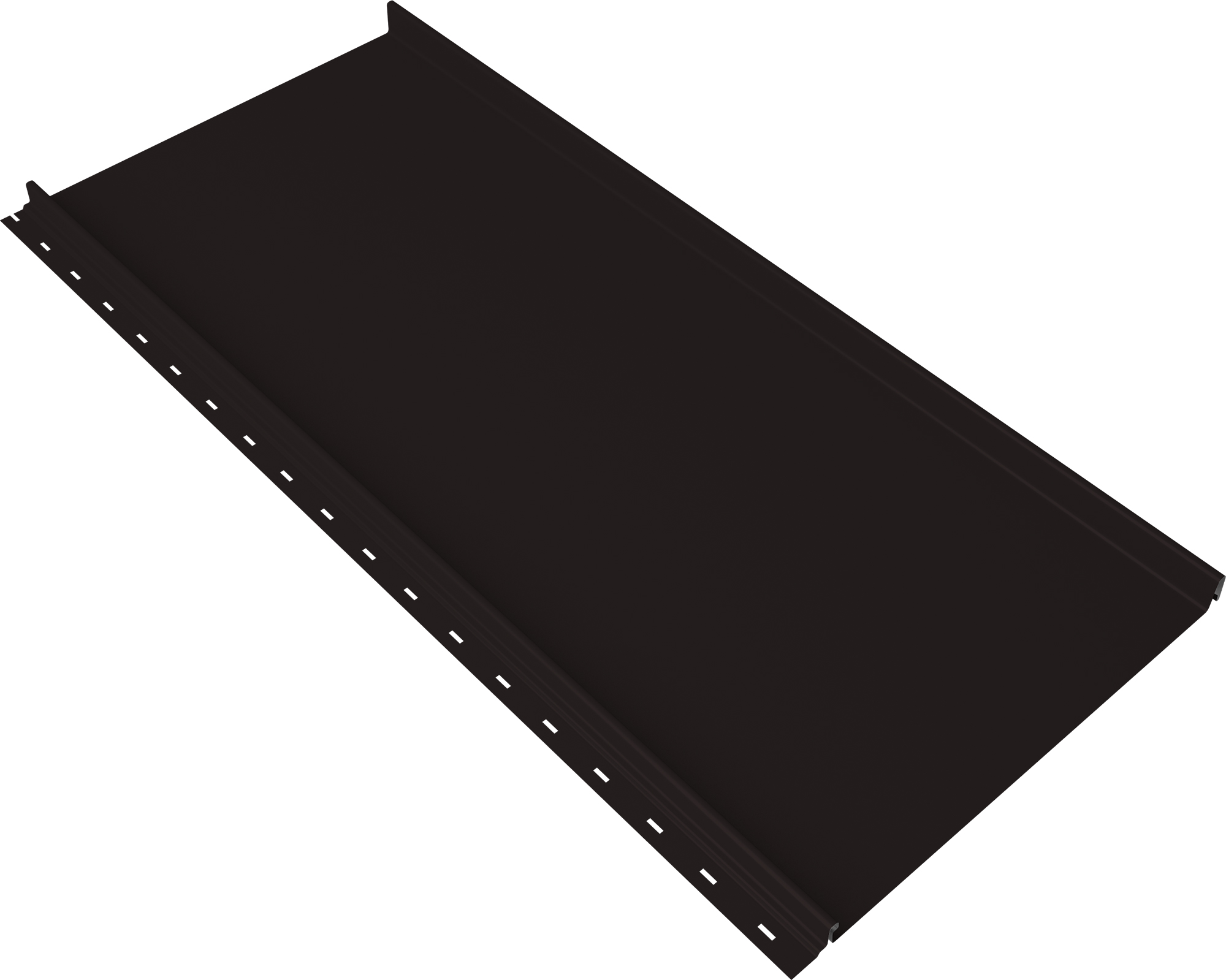 Кликфальц Мини Grand Line 0,5 PurPro матовый с пленкой на замках RAL 9005 черный
