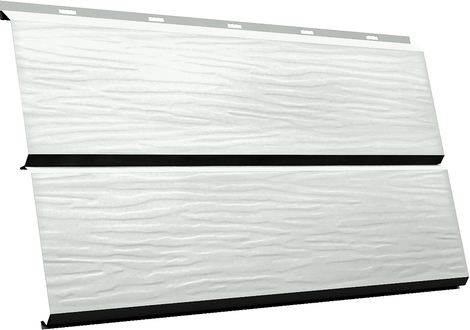 ЭкоБрус 3D Grand Line 0,45 ПЭ с пленкой RAL 9003 сигнальный белый
