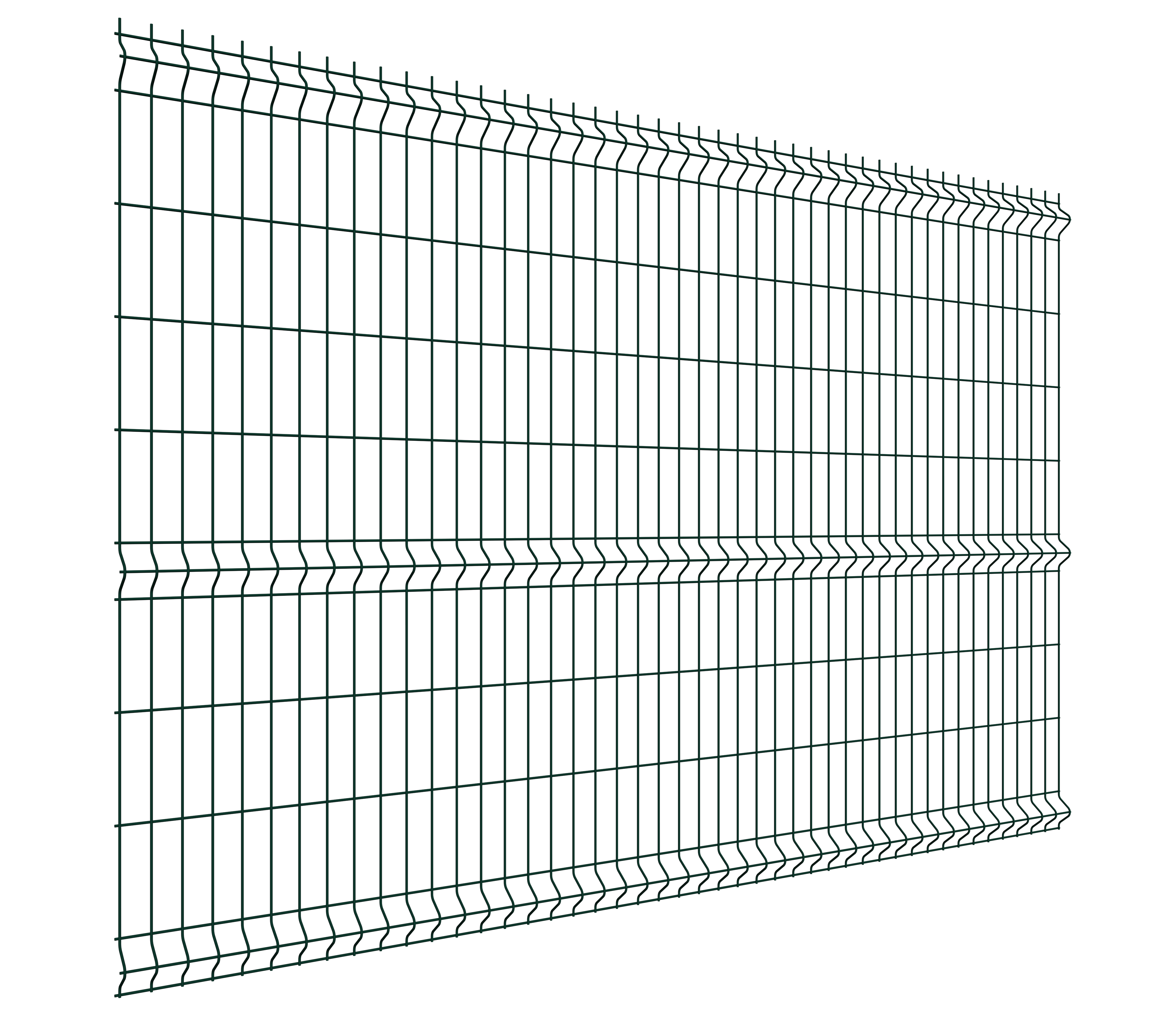 Панель Medium 1,73х2,5 RAL 6005 Grand Line