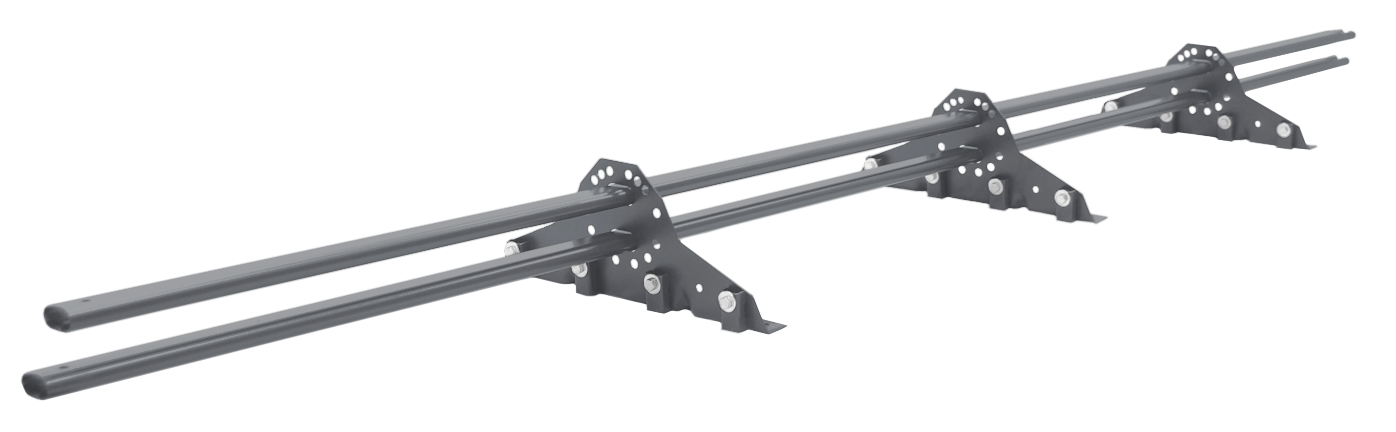 Снегозадержатель для фальцевой кровли Grand Line RAL 9006 3м