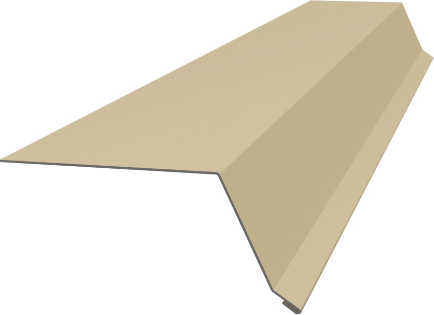 Планка капельник 100х55 Grand Line 0,45 Drap ТХ RAL 1015 светлая слоновая кость (3м)