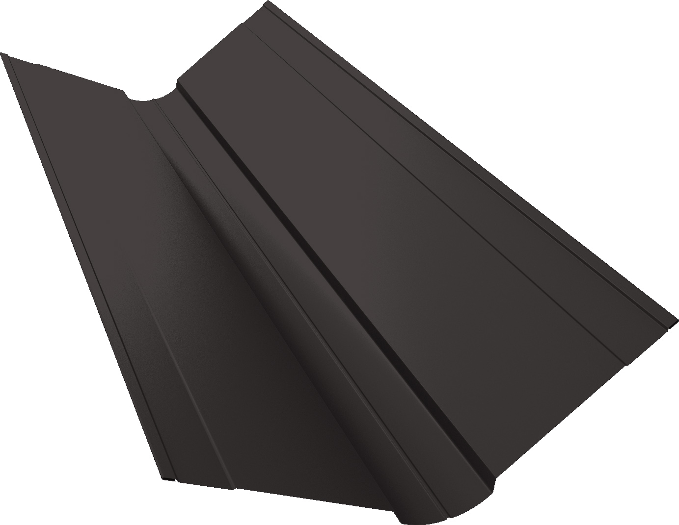 Планка ендовы верх. фигурн 150x150 Drap TR