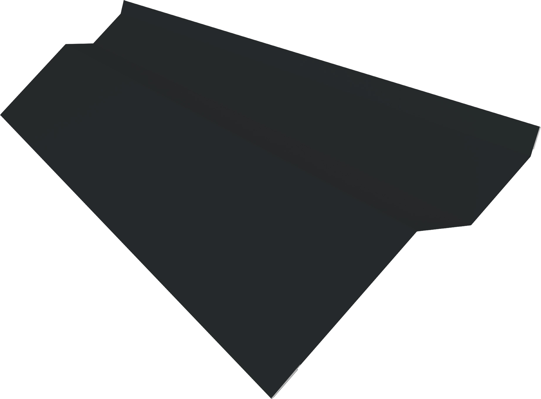 Планка примыкания внакладку Фартук S6 Drap 0,5