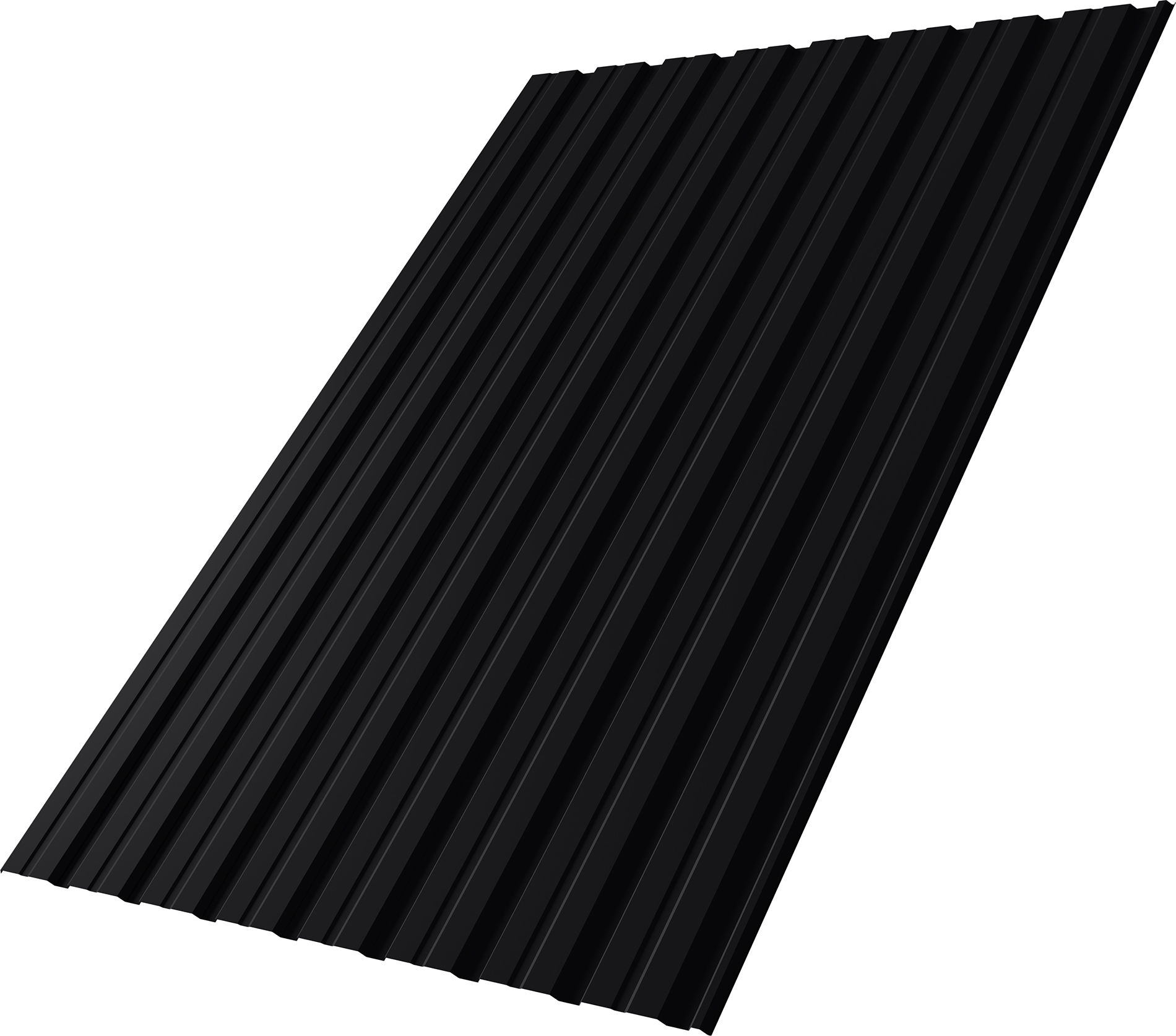 Профнастил С10R Grand Line 0,45 Drap RAL 9005 черный