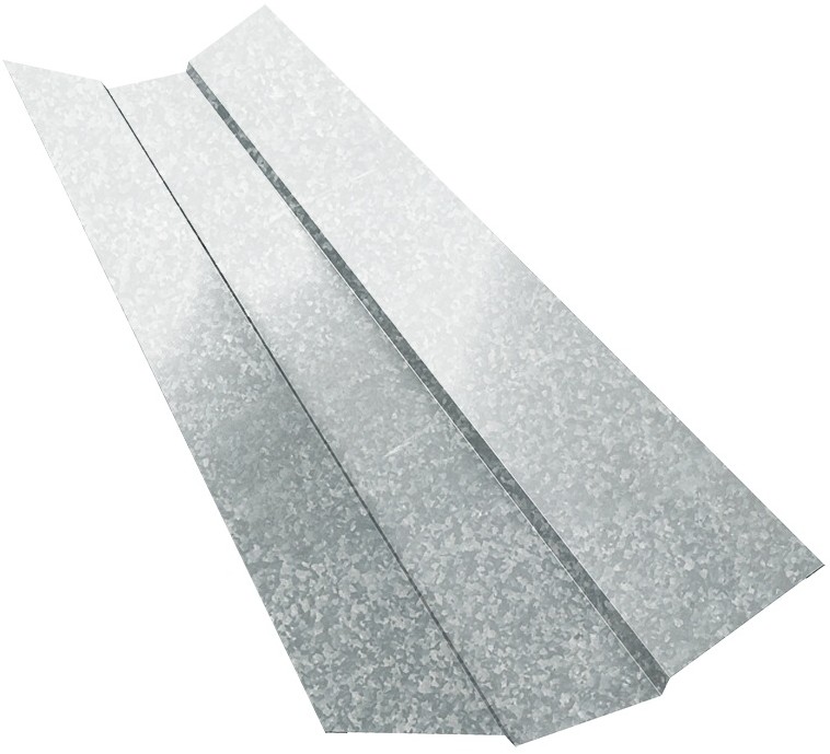 Планка ендовы верхней 95х80х95 Grand Line 0,45 Zn (3м)
