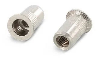Заклепка резьбовая Daxmer М4х12 (2000шт) потайной борт, сталь