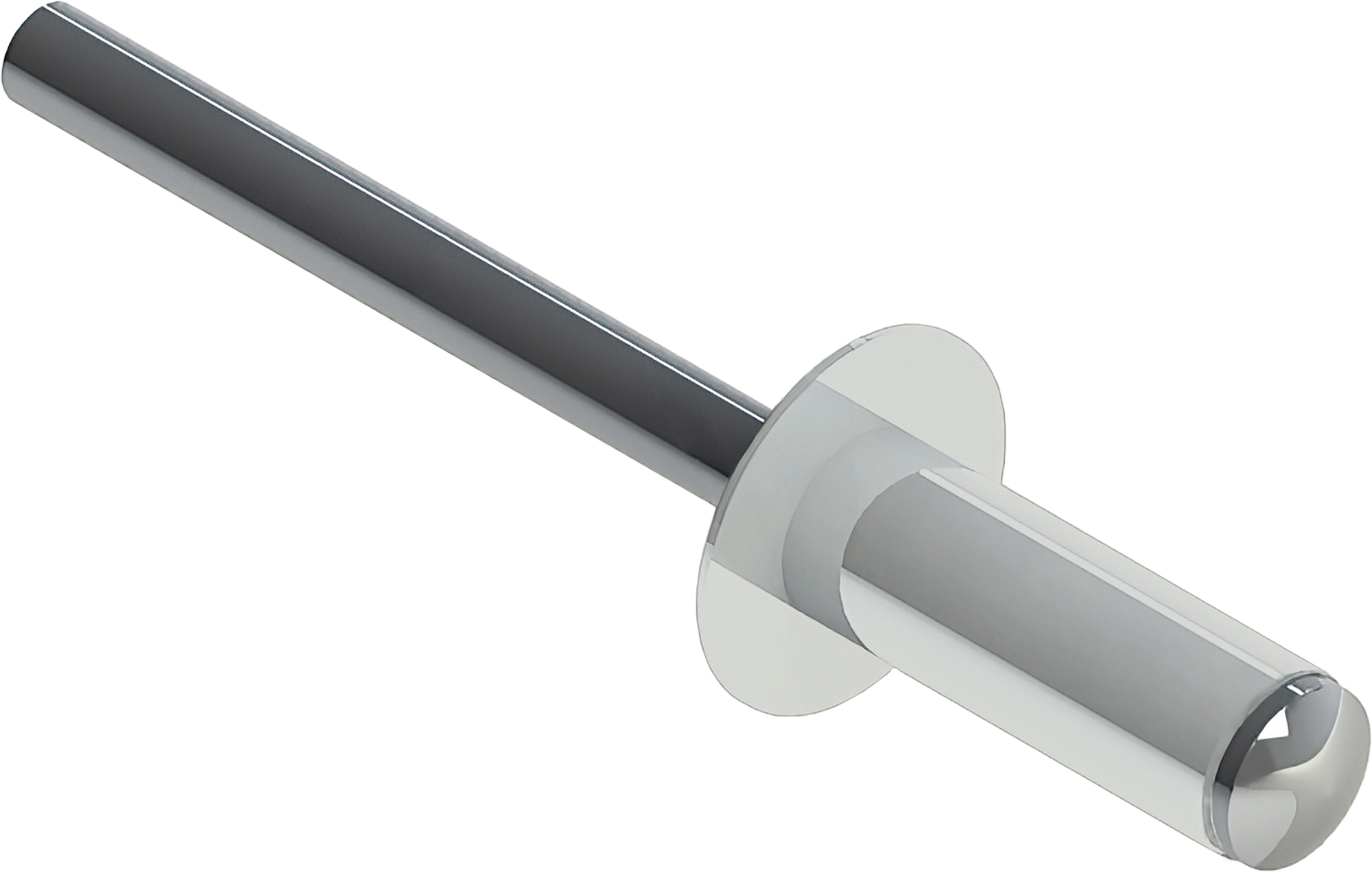 Заклёпка вытяжная Daxmer 3,2х8 RAL 9003 (20х1000шт) ал/ст