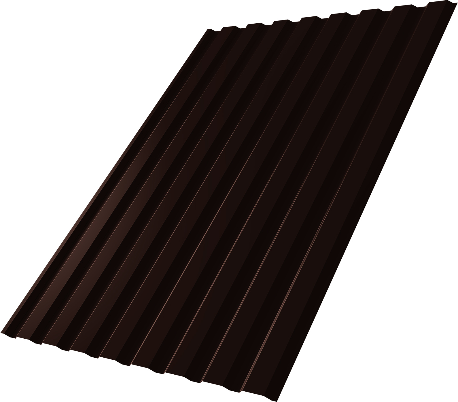 Профнастил С20A Grand Line 0,4 ПЭ RAL 8017 шоколад