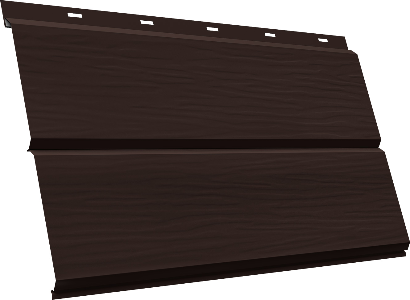 ЭкоБрус новый 3D Grand Line 0,5 Drap ТХ RAL 8017 шоколад