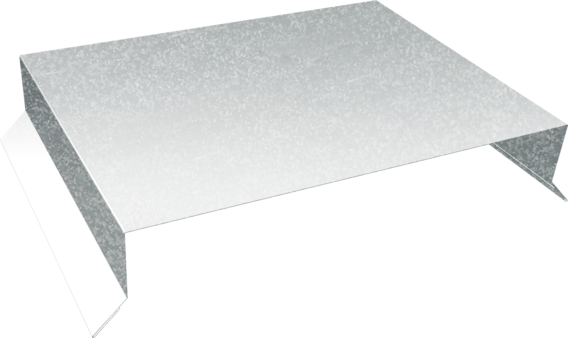 Парапетная крышка прямая 200мм Grand Line 0,4 Zn (2м)