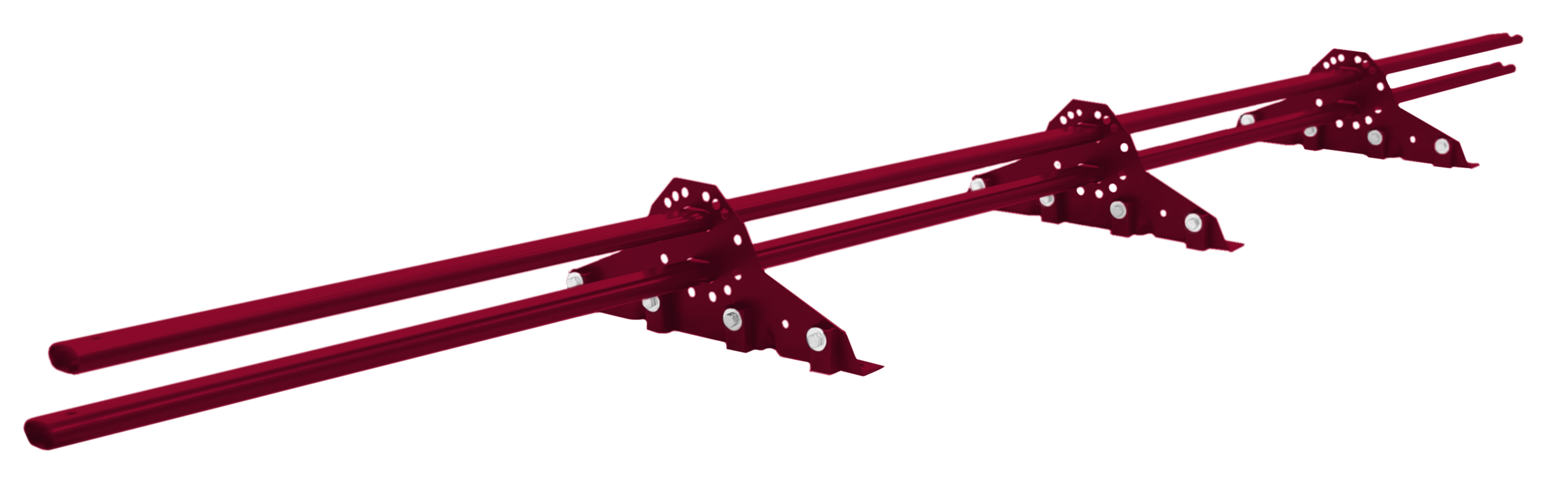 Снегозадержатель для фальцевой кровли Grand Line RAL 3003 3м