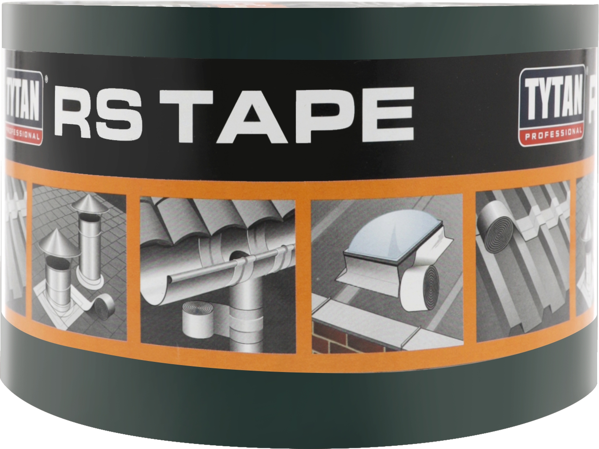 Лента битумная для кровли Tytan Professional RS TAPE 15смх10м коричневый (57659)