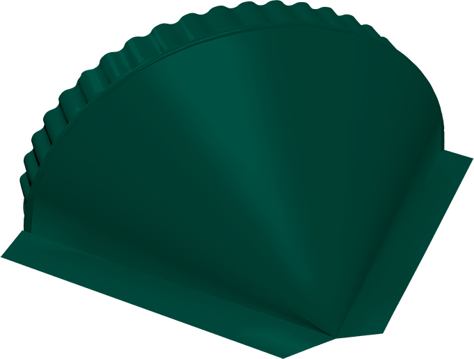 Заглушка малая конусная Grand Line 0,45 Drap ТХ RAL 6005 зеленый мох