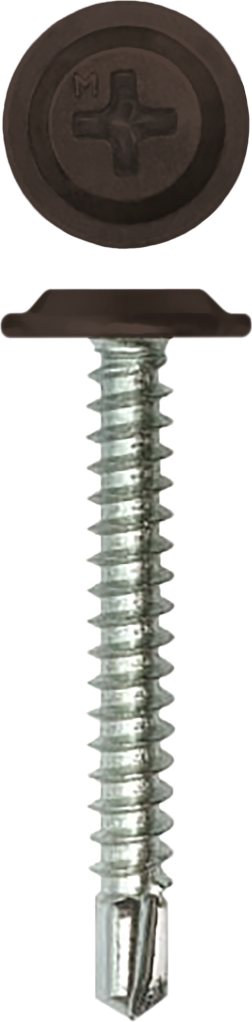 Саморез ПШС Daxmer Pro 4,2х32 (500 шт) шлиц PH2 RAL 8017