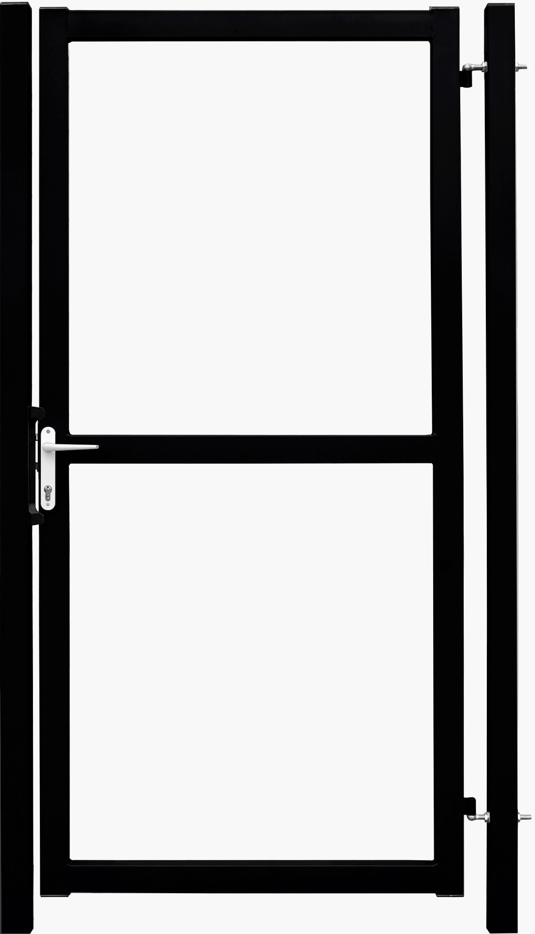 Калитка Colority цинк с замком 1,8х1 RAL 9005