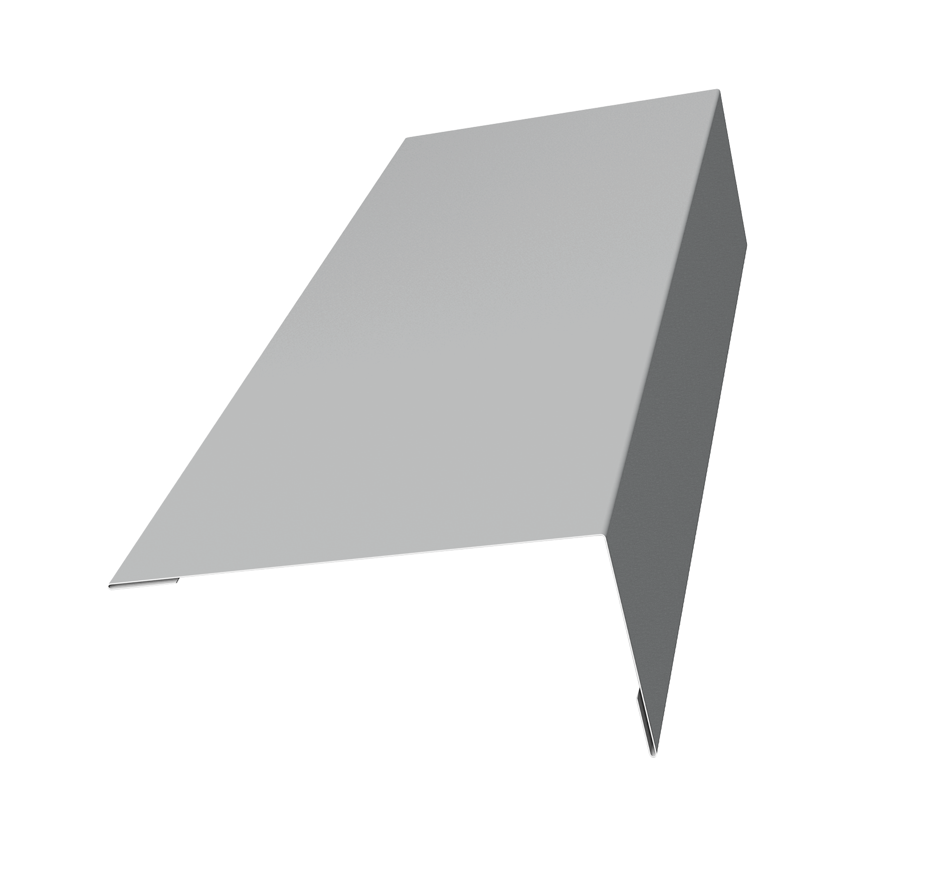 Наличник оконный HAUBERK 0,45 ПЭ с пленкой RAL 7004 сигнальный серый (1,25)