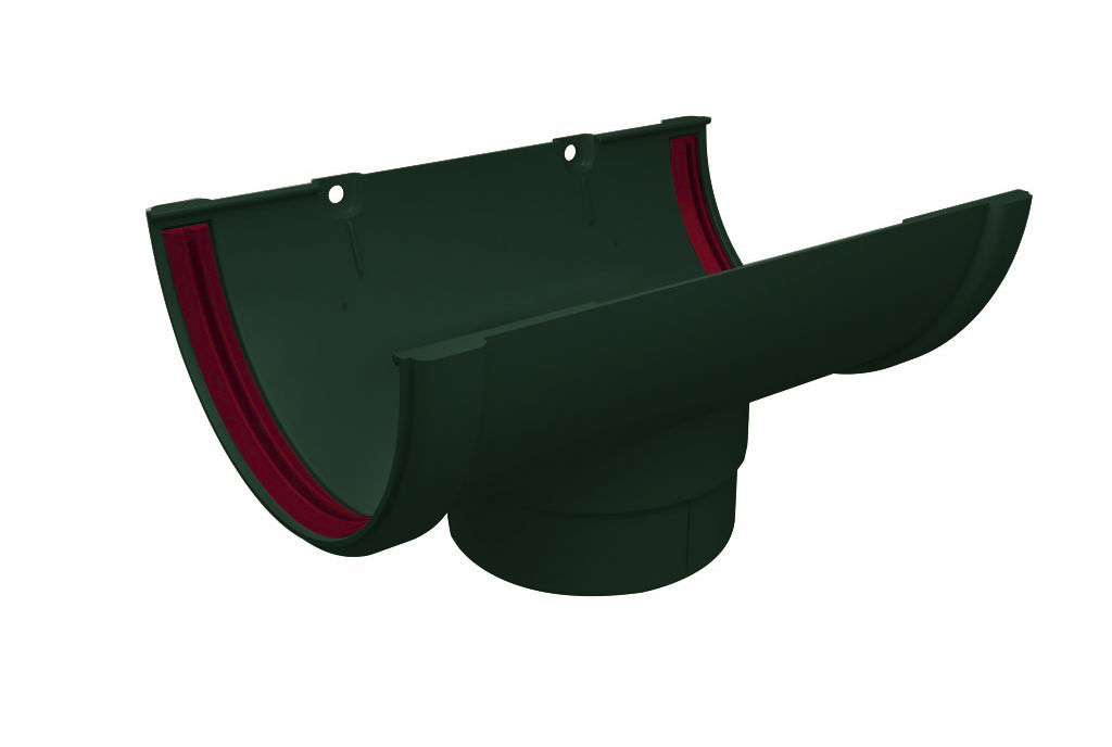 Воронка Классика 120/90мм ПВХ Grand Line RAL 6005 зеленый