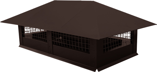 Дымники на трубу с сеткой в Velur X 2200-2395мм