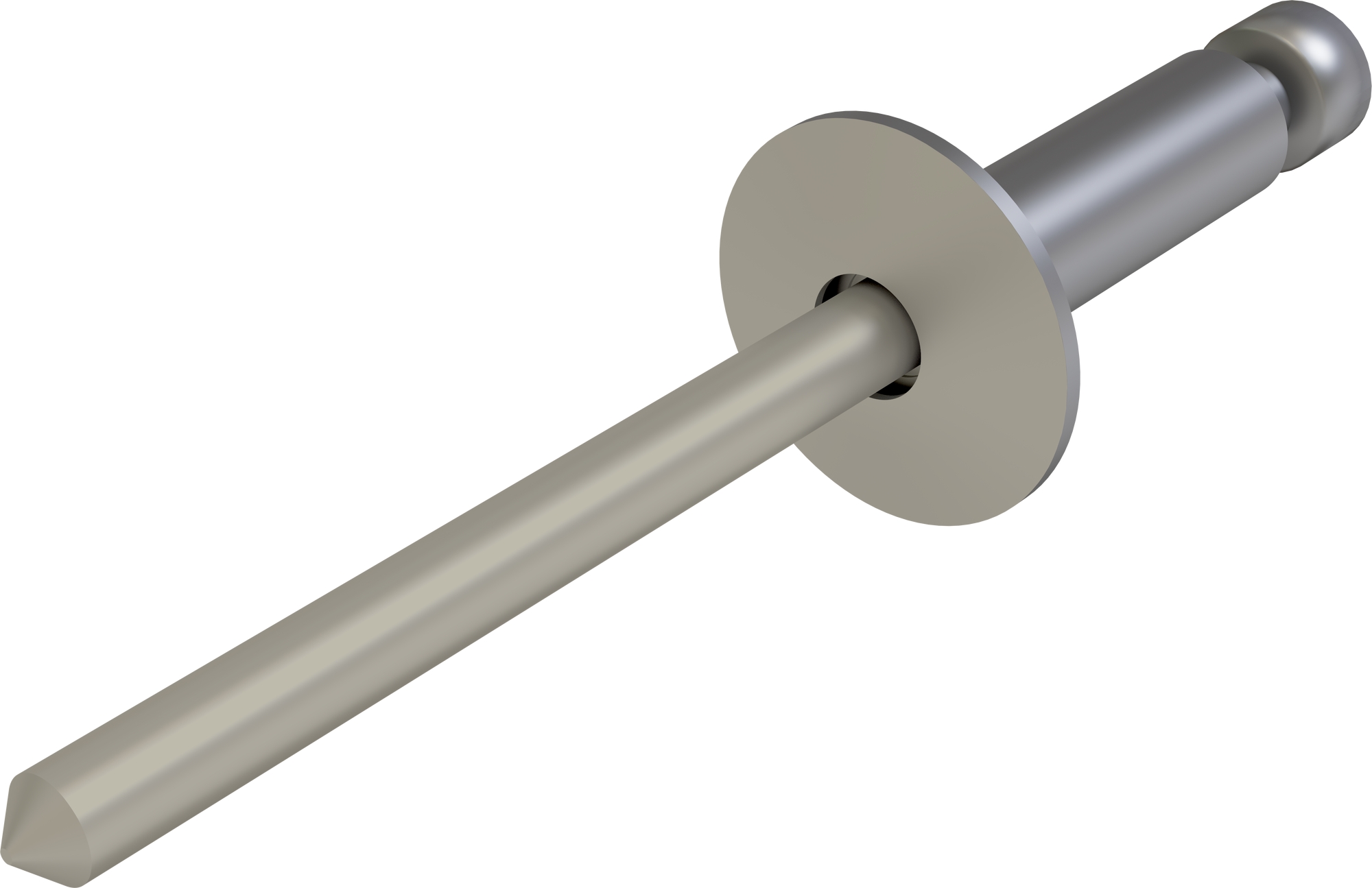 Заклёпка вытяжная Daxmer 4,8х21х14 RAL 7032 (250шт) нерж/нерж