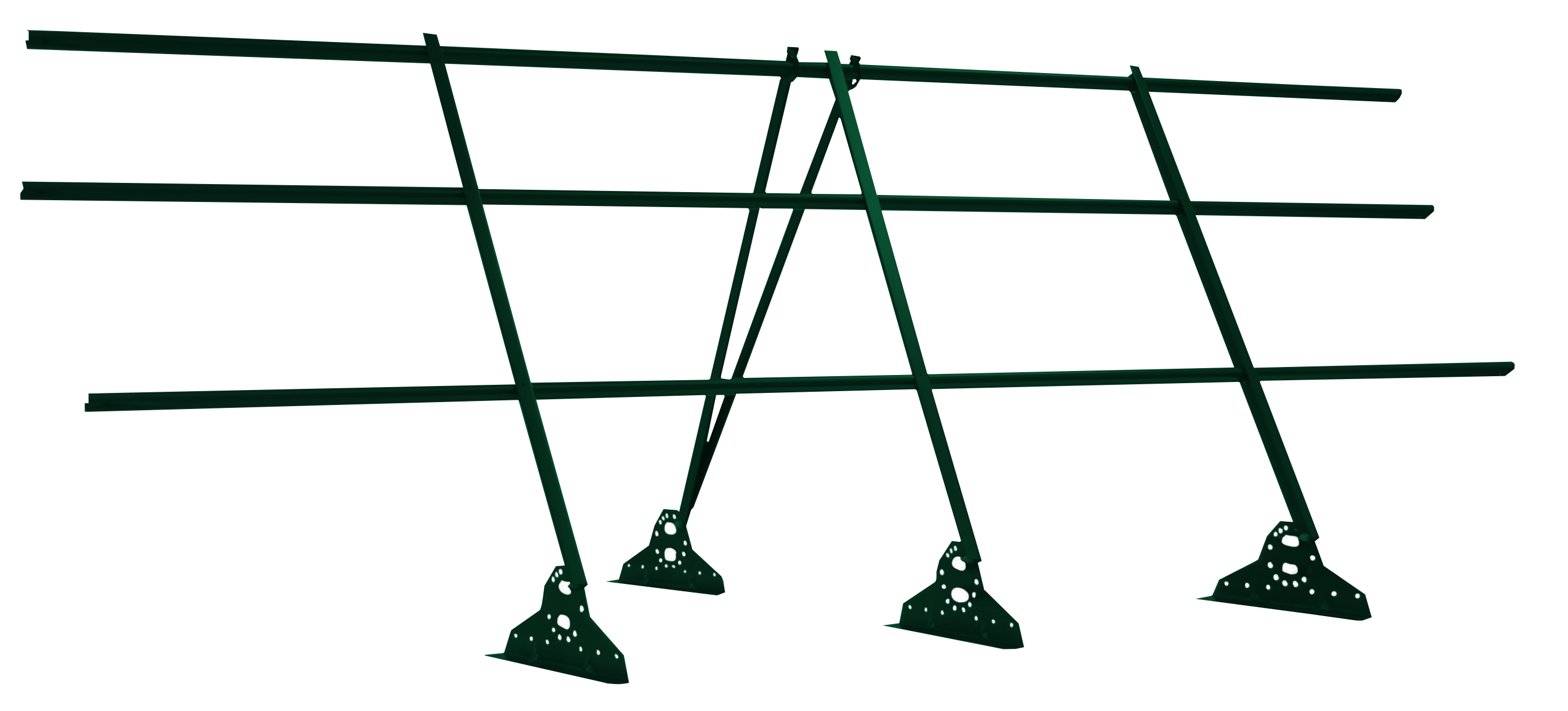 Ограждение кровельное Grand Line 1,2х3 RAL 6005