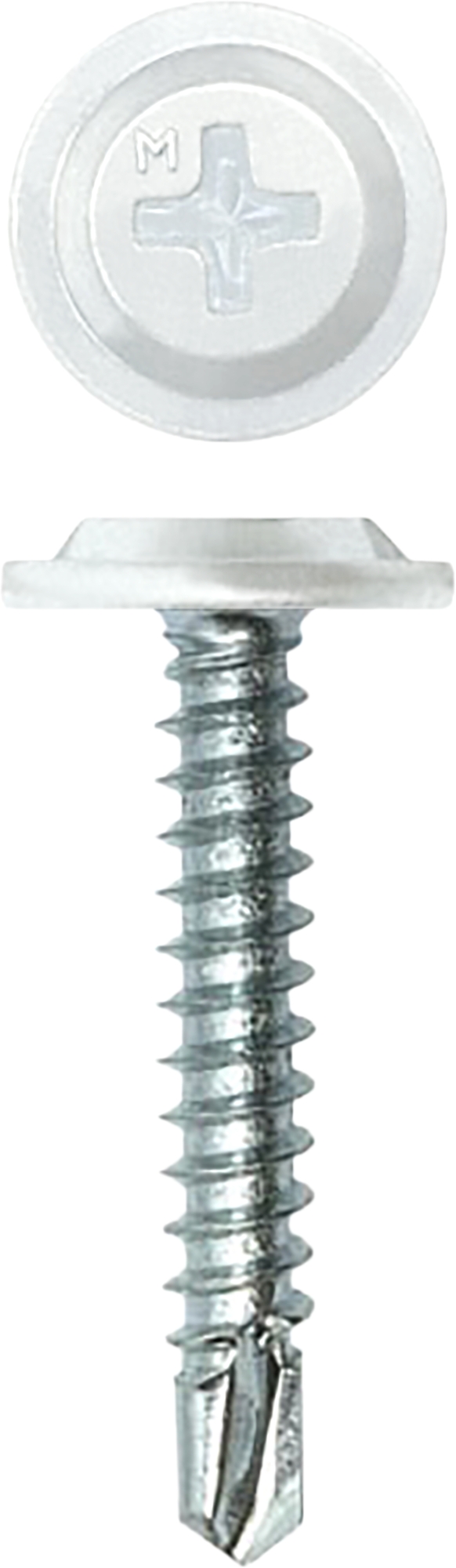 Саморез ПШС Daxmer Pro 4,2х25 (500 шт) шлиц PH2 RAL 9003