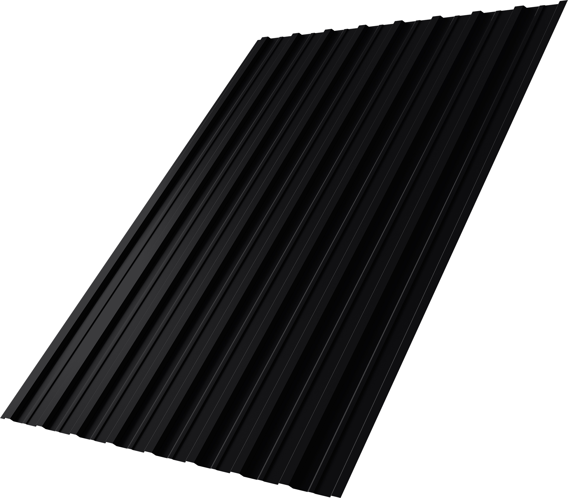 Профнастил С10A Grand Line 0,5 Drap ТХ RAL 9005 черный
