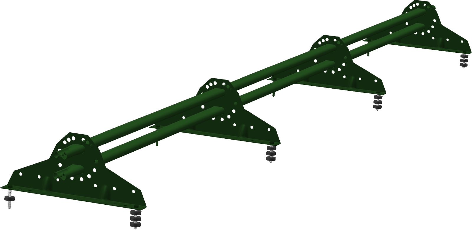 Снегозадержатель трубчатый Grand Line RAL 6002 3м