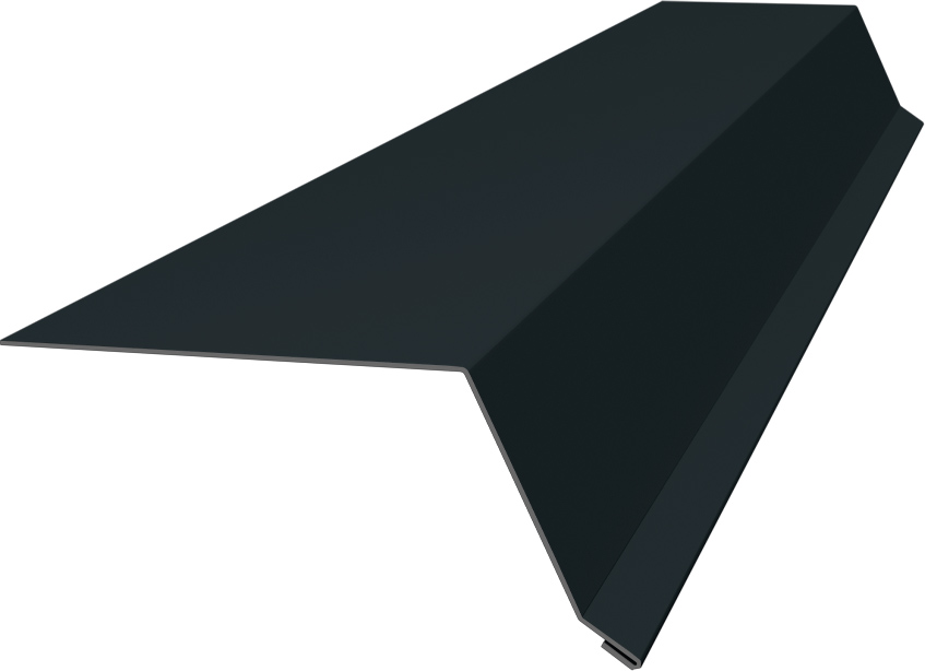 Планка капельник 100х55 Grand Line 0,45 Drap СТ RAL 7016 антрацитово-серый (3м)