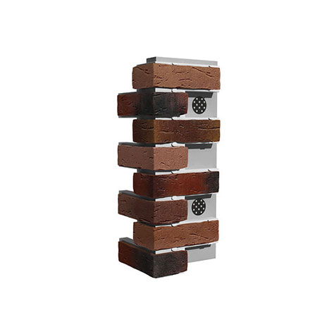 Элемент угловой для термопанели White Hills Сити Брик Т378-45 толщина панели 60мм (площадь 0,374м2)