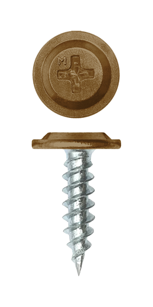 Саморез ПШ Daxmer Pro 4,2х25 (500 шт) шлиц PH2 RAL 1015