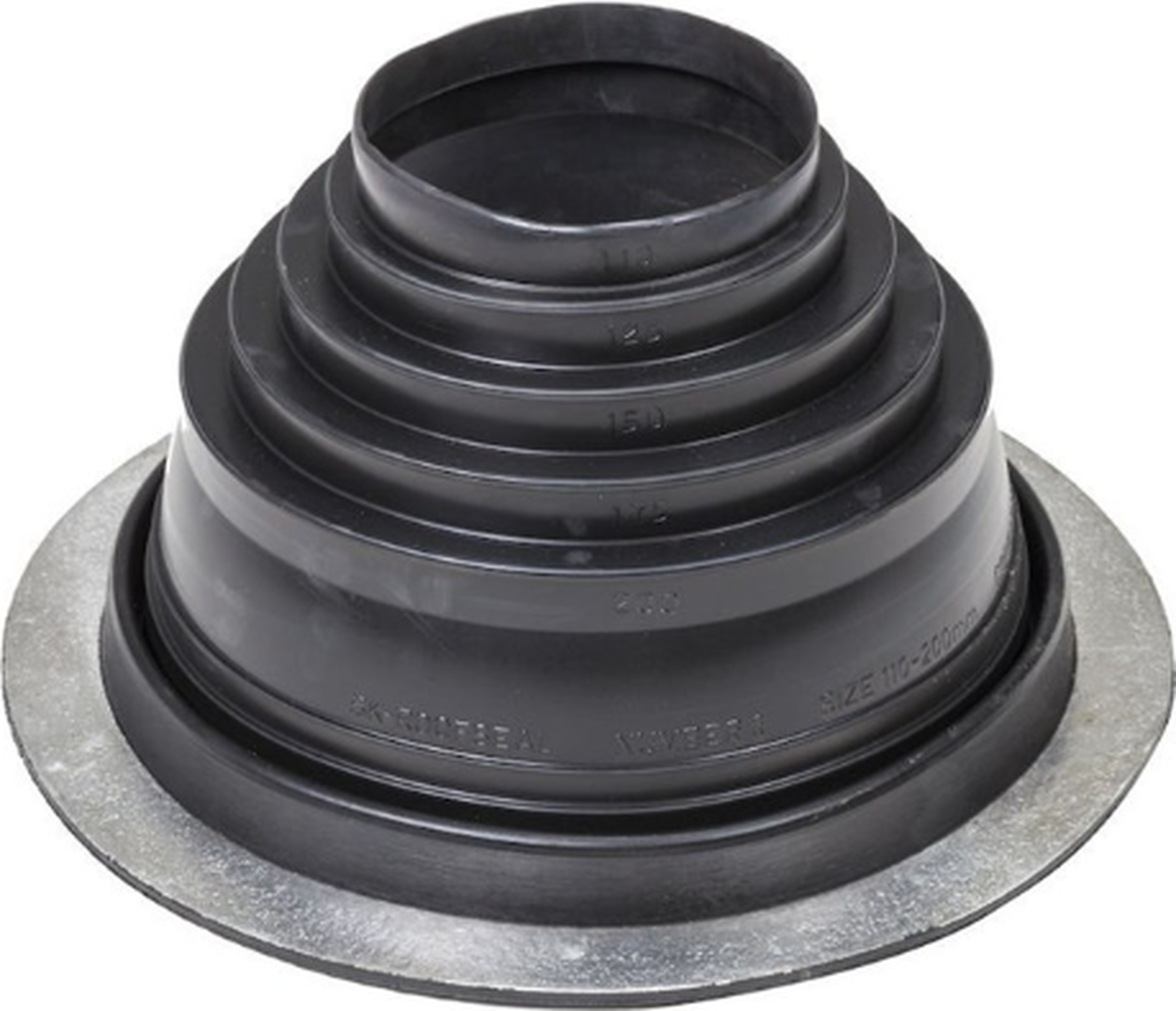 Уплотнитель резиновый Vilpe Roofseal 3 (110-200) серый для металлических кровель