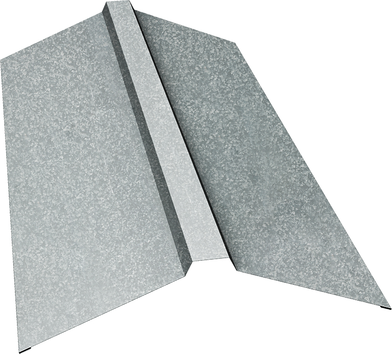 Планка конька прямоугольного 150х30х150 Grand Line 0,5 Zn (2м)