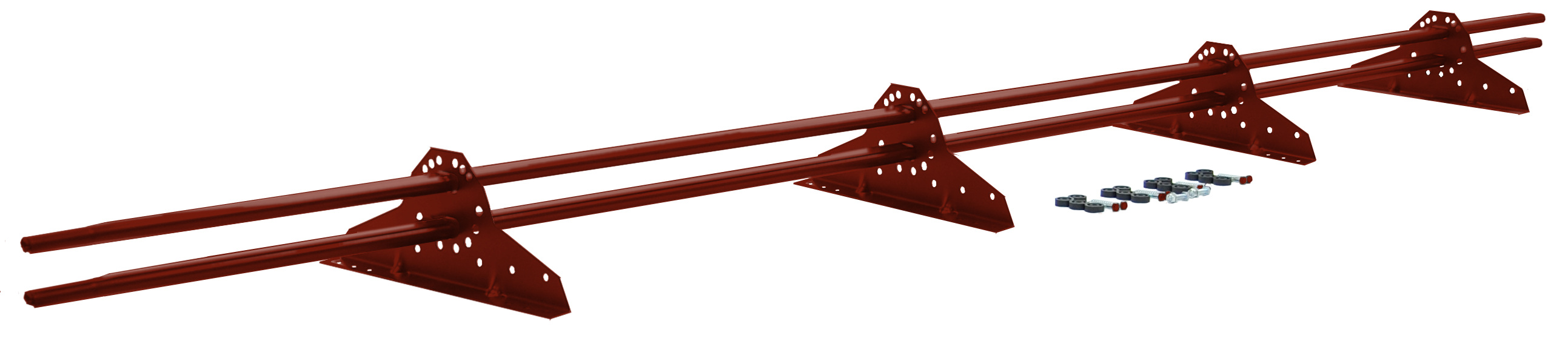 Снегозадержатель трубчатый Grand Line RAL 3009 3м