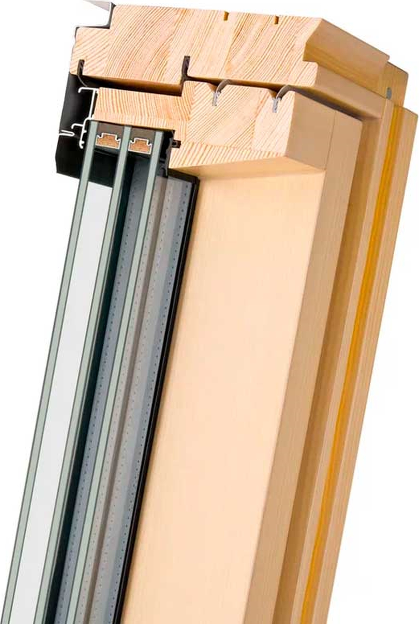 Окно мансардное FAKRO FTT U6 Thermo 66х118 (двухкамерное, энергосберегающее)