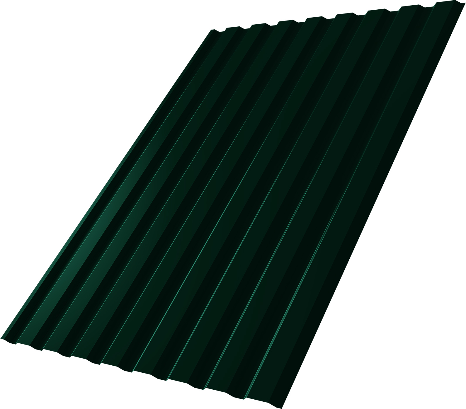 Профнастил С20A Grand Line 0,45 Drap RAL 6005 зеленый мох