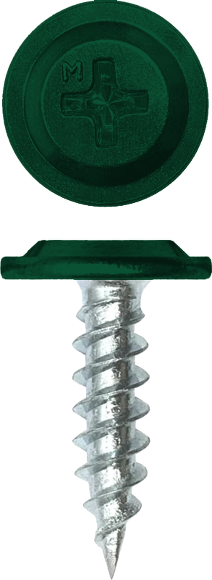 Саморез ПШ Daxmer Pro 4,2х16 (1000 шт) шлиц PH2 RAL 6005