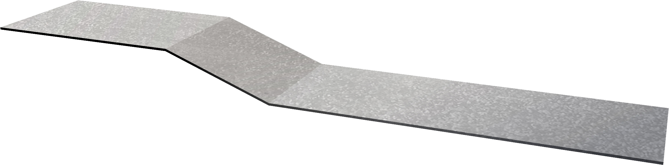 Планка крепежная фальц Grand Line 0,55 Zn (3м)