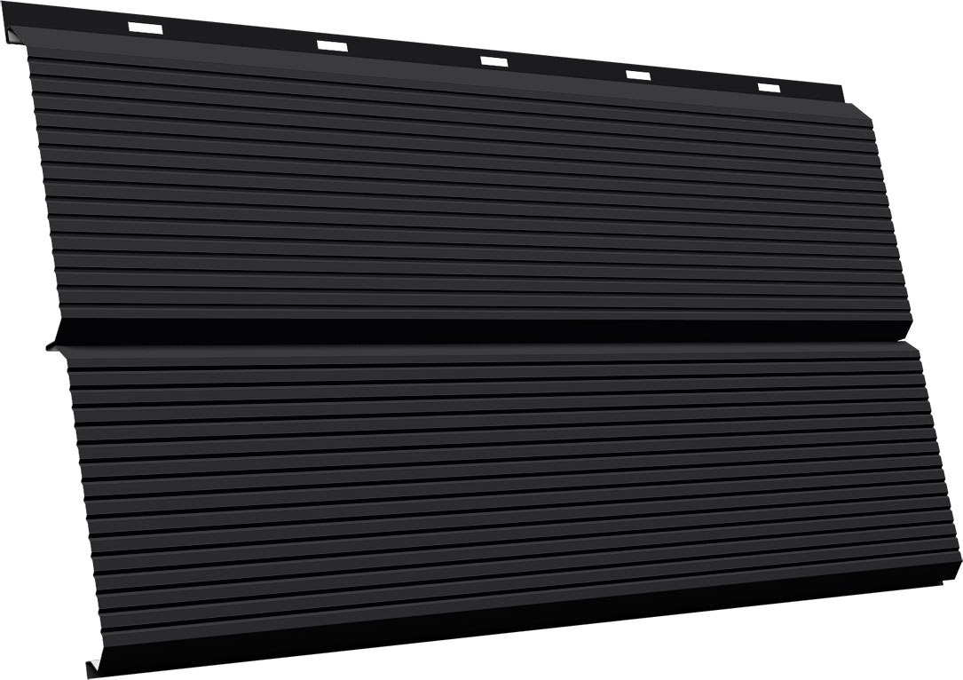 ЭкоБрус Гофр Grand Line 0,45 Drap ТХ RAL 9005 черный