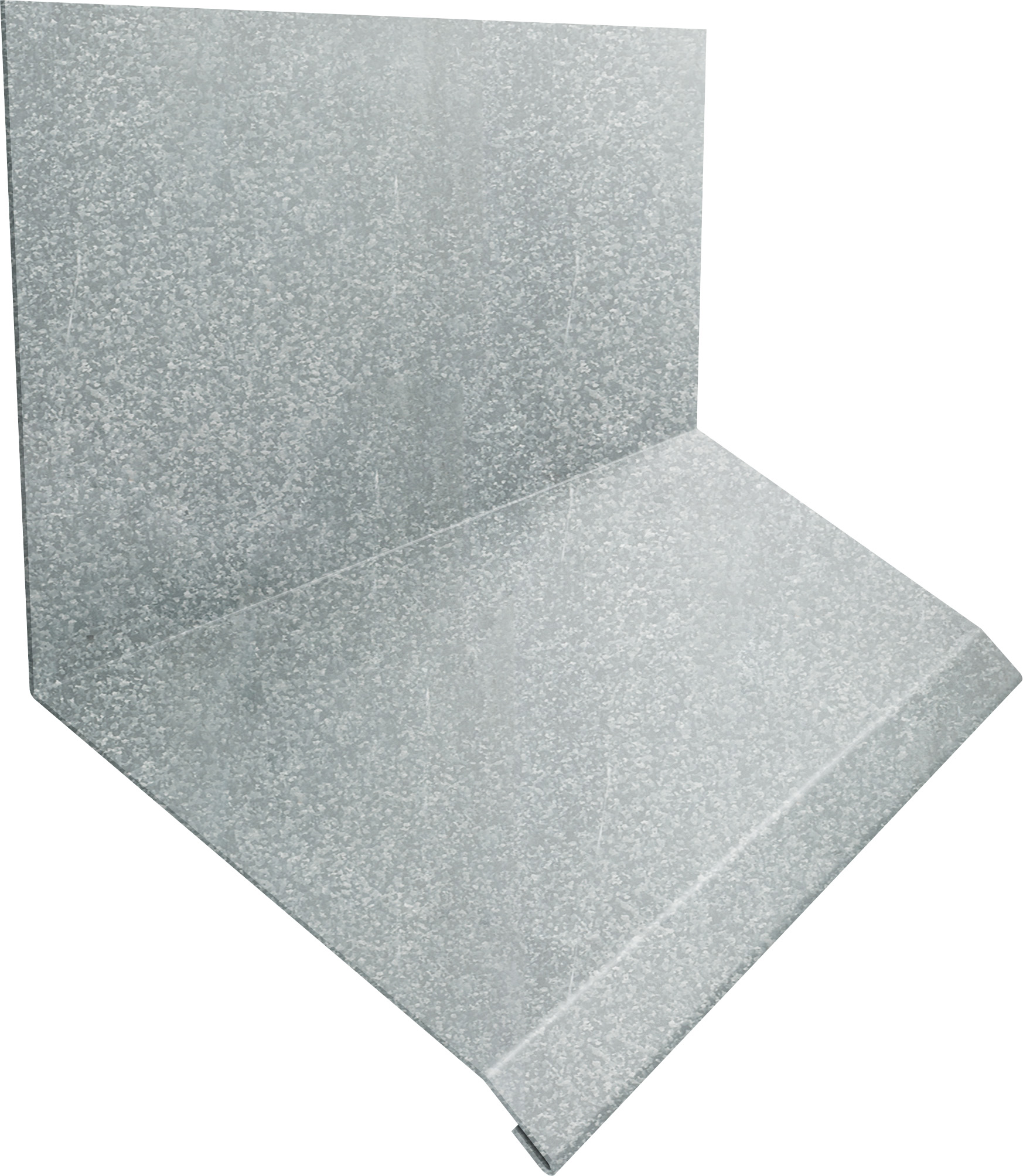 Планка примыкание верхнее к стене фальц 150х130х20 Grand Line 0,5 Zn (2м)