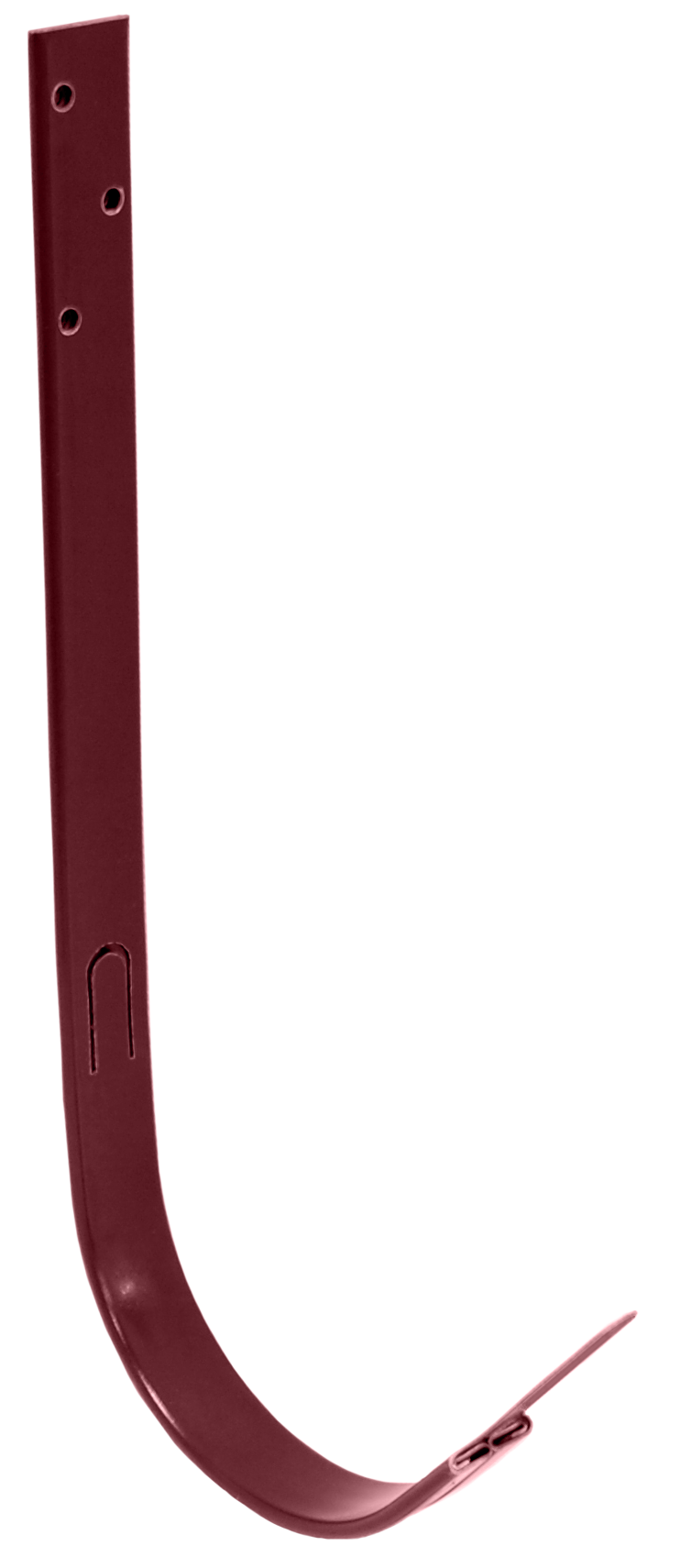 Крюк длинный Grand Line ПУ 125мм RAL 3005 красное вино