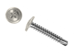 Саморез ПШС 4,2х19 (1000шт) шлиц PH2 RAL 9010